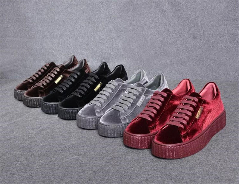 Rihanna Puma X Fenty Creepers Grey